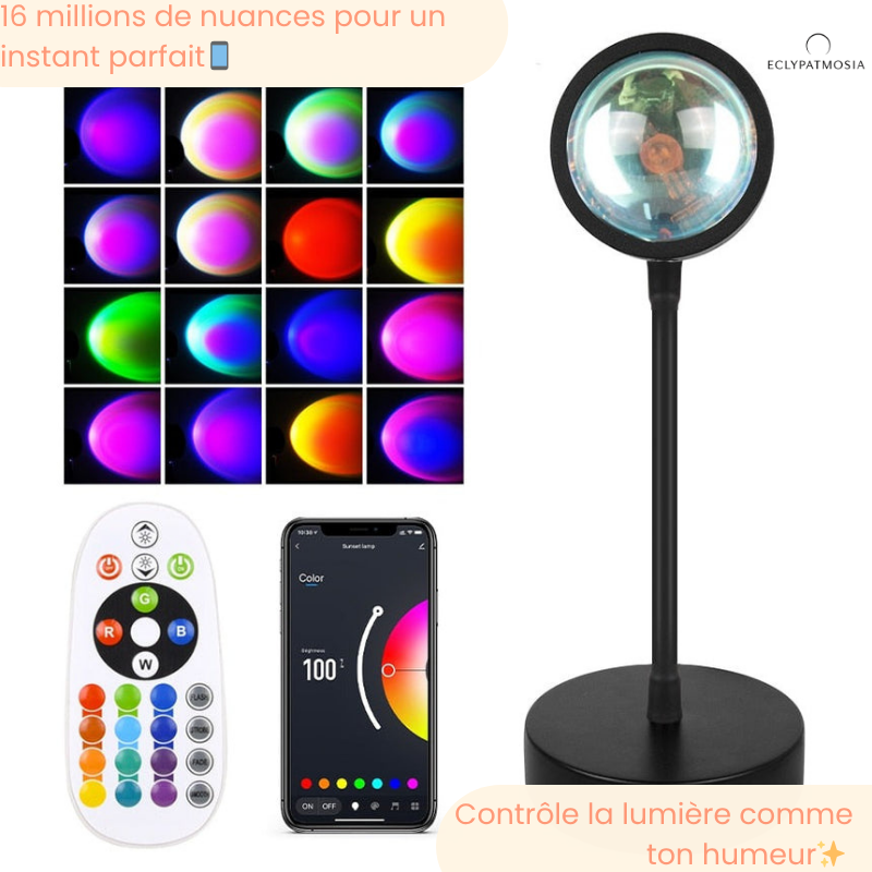 Lampe d'ambiance connectée